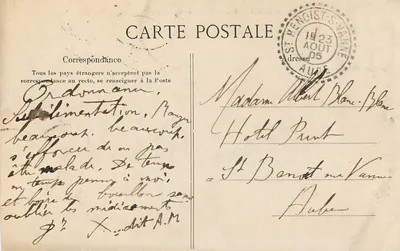 Melun — Pointe de l'Île und Zentrale — J. Maison, Verlag — Rückseite