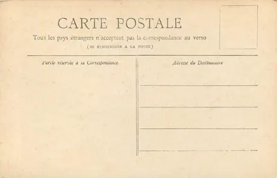 Les Invalides — Paryż — kolekcja Petit Journal — Rewers