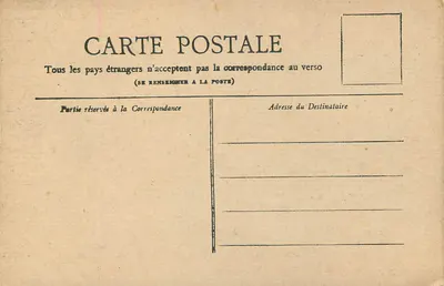 PARIS — Palac Sprawiedliwości — Kolekcja Petit Journal — Rewers