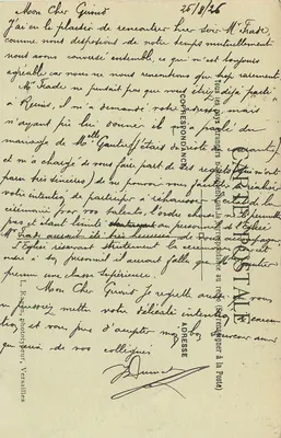 Versailles — Katedra — L.R. n°208 — Rewers