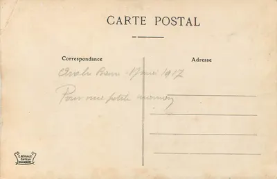 AIX-les-BAINS — Ogólny widok i Jezioro Bourget — Wydawca E. Reynaude, Chambéry, nr 2620 — Rewers