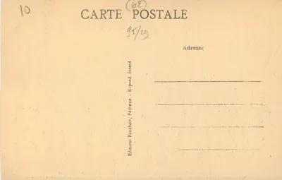 N.-D.-de-Lorette — El Ossario de Artois, vista general del interior — Ediciones Fauchoir, Pétiure — Reverso