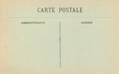 Cherbourg — Place Napoléon Ier i Katedra Świętej Trójcy — kolekcja C. L. — Rewers