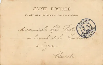 Bordeaux — La Torre de San Miguel — M. et F. - 10 — Reverso