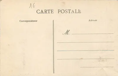 Le Pouliguen (Loire-Inf.) - A Grande Côte - Estudo de rochedos — Artaud-Nozails, Nantes, n°62 — Verso