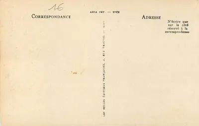 NICE — Promenada Anglijska — ADIA IMP. — NICE — n° 233 — Rewers