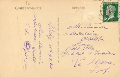 Vichy — Kasyno — LL. 127 — Rewers