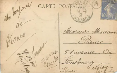 Rybak normandzki — La Normandie pittoresque — Wydawca: Saint-Pierre-Églée, n° 4209 — Rewers