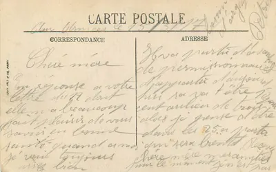 Abbeville — A Igreja de São Vulfrano — I.L. — n°14 — Verso