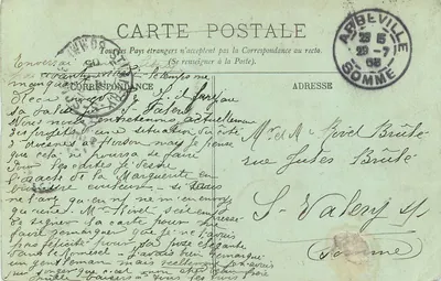 Abbeville — O Museu — LL. — Verso