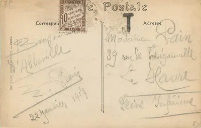 Abbeville — Ospedale Generale — ND. Fot. — Verso