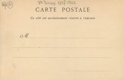 Abbeville — Katedra św. Jakuba — Zbiory ND Phot. — Rewers