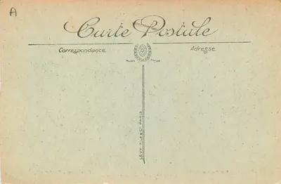 Amiens — Rue de Beauvais — destruição após guerra — Prud'homme, Editor — Verso