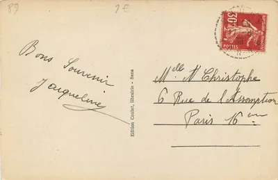 Sens (Yonne) — A Catedral — Edição Coulet, livraria — Verso