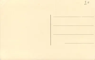 Au Déout — pareja delante de la roca — datada Agosto 1939 — Reverso