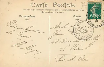Tours — Hotel de Ville — ND Pbot — Verso