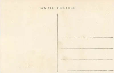 Poitiers (Vienne) - Ecoincon stalii katedry Świętego Piotra — Anioł z koronami (XIII w.) — J. Robuchon, N° 12 — Rewers
