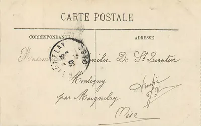 Amiens — La Hotoie — LL. — N°142 — Rewers