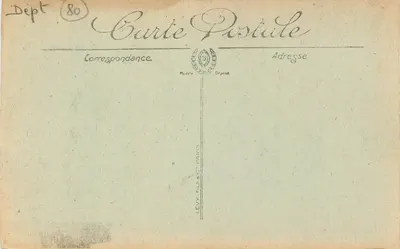Amiens — Katedra (strona północna) — Li. — Rewers
