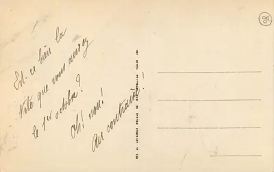 Amiens — Katedra — Anioł płaczący — Praca mistrzowska Blassera — LL — Rewers