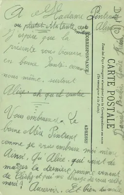 Amiens — Katedra — Przeniesienie relikwii św. Firmin — St-Salve — LL. — Rewers