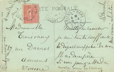 Amiens — De Kathedraal — LL. — Achterkant