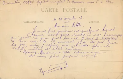 Lourdes — Widok na Bazylikę i Pic du Jer — C.C. — 12 — Rewers