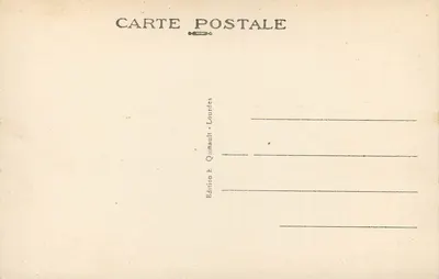 Lourdes - Spadzista Gave — Wydawnictwo E. Qunault - Lourdes, nr 51 — Rewers