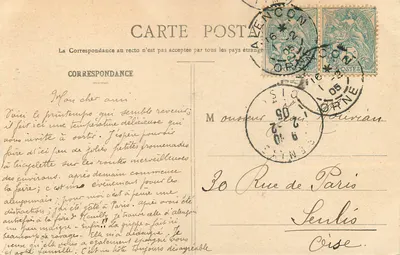 Biblioteka Miejska — Alençon — Maison des Magasins Réunis, wydawca — Rewers