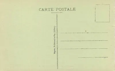 Auvergne Pittoresque — Mont-Dore — Zakład Kurortowy — Sala des Pas Perdus — nr 3219 — Ideal — Rewers