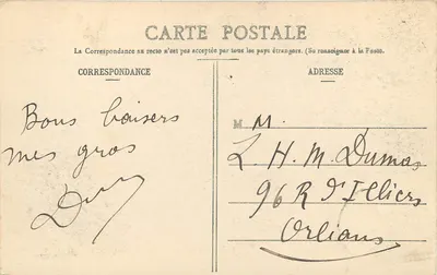 Clermont-Ferrand — Ogólny widok — Lib. Bougé-Béal, 21, Rue de l’Ecu, Clermont-Ferrand — Rewers