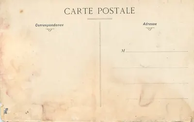 Établissement Thermal de Royat-les-Bains — vue du bâtiment principal dans le parc — L'Broindelle - Paris, n°590 — Verso