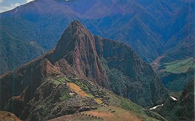 Machu Picchu — vista geral das ruínas — editor Colourpicture Publishers, Inc. n° P49374