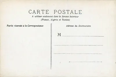 Ferêt de Fontainebleau — Capela de Nossa Senhora de Bon Secours — L.D., Fontainebleau — Verso