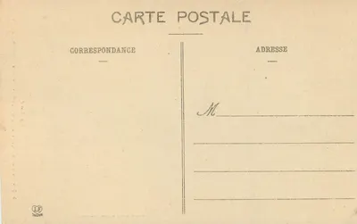 Ruínas do Castelo de Assier — Entrada principal leste — Editor L. F. Tardivel, n° 338 — Verso