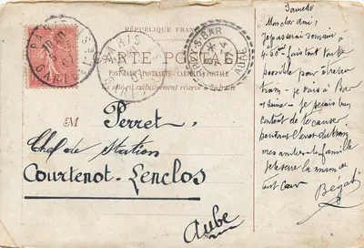 Paris-Montmartre — scène de théâtre — éditeur Le Ciel — Verso