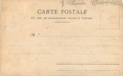 Victor Hugo — ritratto — editore sconosciuto, numero di serie non visibile — Verso