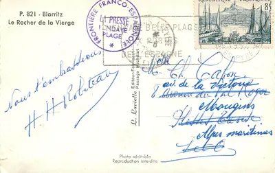 Rocher de la Vierge — Biarritz — Lavielle — Rewers