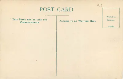 Mémorial Albert, Europa — statua królowej Europy na byku — F.G.O. Stuart, nr 870 — Rewers