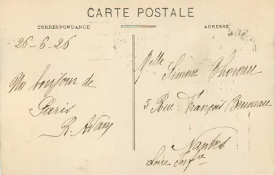 Algemene uitzicht van de Madeleine — Kerk van de Magdalena — Het hele PARIS (VIIe arr.) — Achterkant