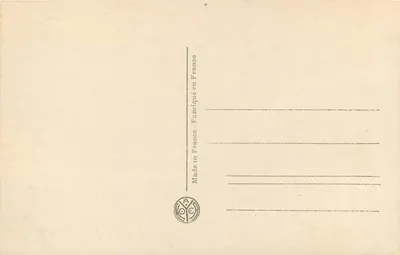 Paryż — Instytut Francji — A.J.N. Paryż, nr 112 — Rewers
