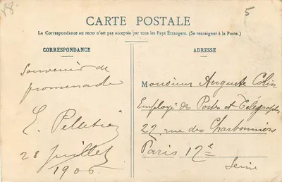 PLOMBIÈRES-les-BAINS - Fontanna Stanisława — Ad. Fleurot, fot. — Rewers