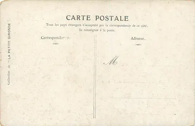 Kasteel van La Petite Gironde — panoramische weergave — Collectie 'La Petite Gironde' — Achterkant