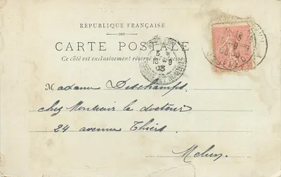Parijs — La rue Auber — S.N.I.C. 23 615, rue Gaumeon, Parijs — Achterkant