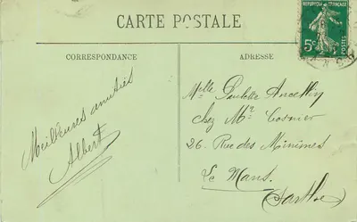Saint-Lô — Estátua de Havin — LL — Verso