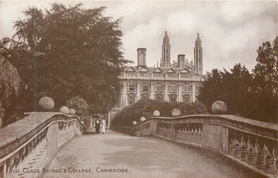 Clare Bridge & College, Cambridge — série 'Sepio' — editor J. Salmon