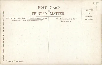 Clare Bridge & College, Cambridge — série 'Sepio' — editor J. Salmon — Verso