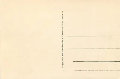 Hendaye - Os dois gêmeos e as Falésias — Cie des Arts Photomécaniques, Strasbourg — Verso