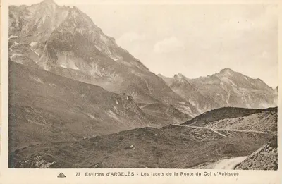 Arredores de ARGELÈS — Os Curvas da Estrada do Col d'Aubisque