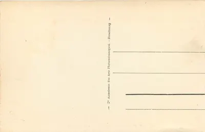 Pierrefitte - Entrada da Valei de Cauterets — editor: Cie Asacienne dos Artes Fotomecânicas, Strasbourg — Verso